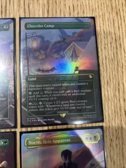 Magic: The Gathering Final Fantasy Camp Comrades Scene Foil Card Bundle X6 Cards - Image 4