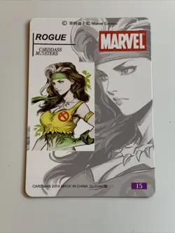 Rogue X-Men Marvel 15 Goddess Anime Waifu Holo Art Card ACG Anna Marie Girl Sexy - Image 2
