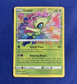 Pokemon Celebi 009/185 Amazing Rare Vivid Voltage Pokemon Card - NM (a) - Image 1