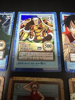 BANDAI One Piece Hyper Battle LUFFY HOLO FOIL CARD VINTAGE ×11 - Image 3