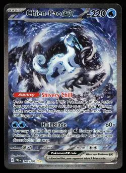 Chien-Pao ex 261/193 Special Illustration Rare Paldea Evolved Pokemon Card - Image 1