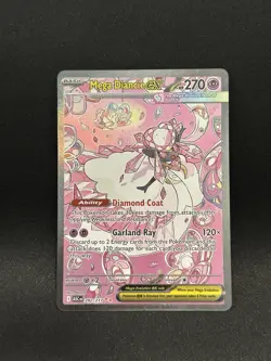 Mega Diancie EX SIR Ascended Heroes Pokemon TCG Card 282/217 NM - Image 1