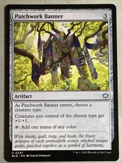 MTG / Patchwork Banner / BLB / #247 / Regular / Uncommon / NM - Image 1