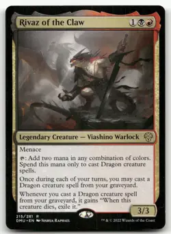 Rivaz of the Claw #215 (NM) Dominaria United DMU Magic MTG - Image 1