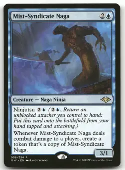 Mist-Syndicate Naga #58 (NM) Modern Horizons MH1 Magic MTG - Image 1