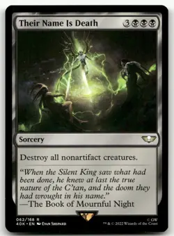 Their Name Is Death #62 (NM) Warhammer 40,000 40K Magic MTG - Image 1