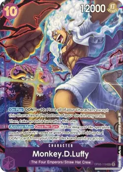 Monkey.D.Luffy (119) (English Version 2nd Anniversary Set) [OP-PR - OP05-119]... - Image 1