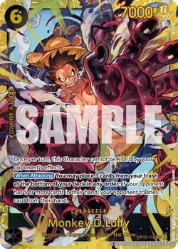 Monkey.D.Luffy (118) [OP10 - OP10-118] - NM [Foil] TCG One Piece - Image 1