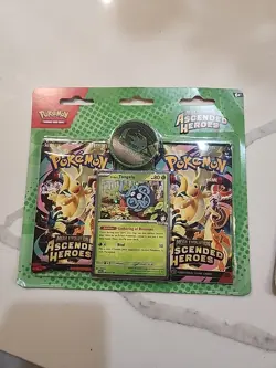 Pokemon TCG Ascended Heroes 2-Pack Blisters - Erika and Larry - Set of 2 SEALED - Image 1
