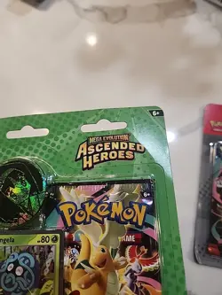 Pokemon TCG Ascended Heroes 2-Pack Blisters - Erika and Larry - Set of 2 SEALED - Image 3