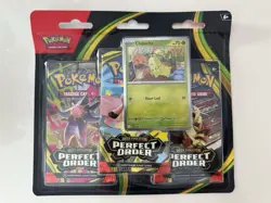 Pokemon Perfect Order Blister Pack (with Chikorita Promo) - Image 1