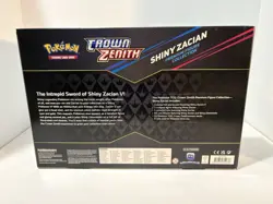 2023 Pokemon Crown Zenith Shiny Zacian Box Mint Unopened!!! - Image 2