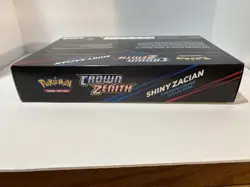 2023 Pokemon Crown Zenith Shiny Zacian Box Mint Unopened!!! - Image 5