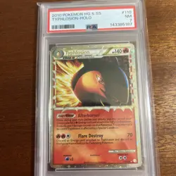2010 Pokemon HG & SS Typhlosion Holo Promo HG5509 PSA 7 - Image 1