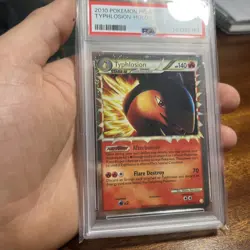2010 Pokemon HG & SS Typhlosion Holo Promo HG5509 PSA 7 - Image 4