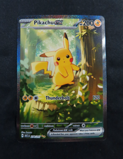 Pokemon TCG Pikachu EX 276/217 SIR Ascended Heroes - Near Mint/Mint - Pack Fresh - Image 1