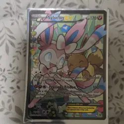 Pokemon Sylveon EX RC32/RC32 Radiant Collection Ultra Rare Full Art Holo HP170 - Image 1