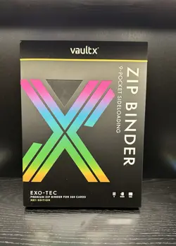 Vault X 9-Pocket Exo-Tec Zip Binder | ME1 1st Edition | Mega Evolutions IN HAND - Image 1