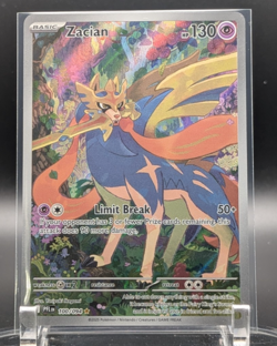 Zacian #100/094 (Phantasmal Flames) ME02: PFL Pokemon *ILLUSTRATION RARE* NM - Image 1