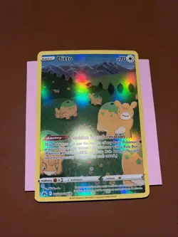Ditto GG22/GG70 Crown Zenith Galarian Gallery Ultra Rare Holo Pokemon TCG - Image 1