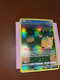 Ditto GG22/GG70 Crown Zenith Galarian Gallery Ultra Rare Holo Pokemon TCG - Image 2