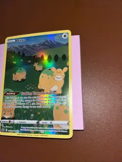 Ditto GG22/GG70 Crown Zenith Galarian Gallery Ultra Rare Holo Pokemon TCG - Image 3