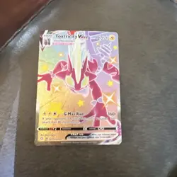 Pokemon TCG Shining Fates: Shiny Vault #SV113/SV122 Toxtricity VMAX - Image 1