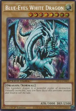 Yugioh! Blue-Eyes White Dragon - SBC2-ENB02 - Common - 1st Edition Near Mint, En - Image 1