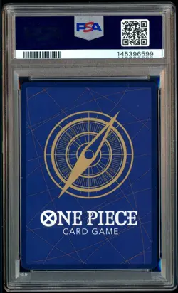 2025 One Piece OP13 ENGLISH 3rd Anniversary Gold #004 Shanks PSA 10 GEM MINT - Image 2