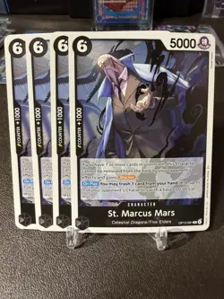 4x St. Marcus Mars OP13-091 Carrying On His Will Foil X4 Playset One Piece - Image 1