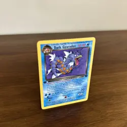 Pokemon Dark Gyarados 1st Edition Non-Holo Card 25/82 1999 - Image 2