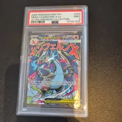 Mega Charizard X EX 023 PSA 9 Black Star Promo Pokemon Card Game - Image 1