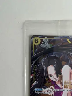 One Piece Card Game Boa Hancock Pre-Release Event Winner P-115 Near Mint Sealed - Image 2