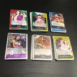 English OP10 (COMPLETE SET 120 CARDS NM) One Piece Royal Blood CCG LOT Holo Don - Image 3