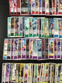 English OP10 (COMPLETE SET 120 CARDS NM) One Piece Royal Blood CCG LOT Holo Don - Image 4