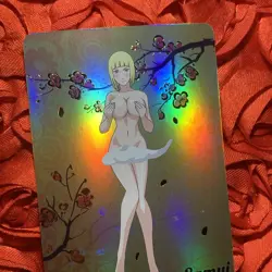 Samui NARUTO Golden Anime Goddess ACG Waifu Holo Girl Card Cloud Babe - Image 2