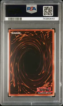 2002 YuGiOh Reaper of the Cards PSA 9 MINT 1st Ed LOB-071 Legend of Blue-Eyes - Image 2