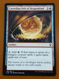 1x Carnelian Orb of Dragonkind | Battle for Baldur's Gate | MTG Magic Cards - Image 3