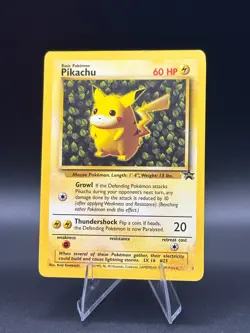 Pokemon Pikachu Black Star Promo Card #1 Ivy Pikachu - Image 1