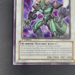 Yugioh TCG -1x Nitro Warrior - DP08-EN013 - LP - 1st - Rare - Synchro - 2008 - Image 4