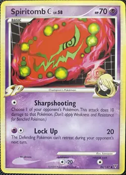 Spiritomb C 84/147 Supreme Victors Regular - Pokemon Card - Image 1