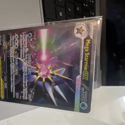 Pokemon Mega Starmie EX Pokemon TCG POR 118/088 Holo Mega Evolution Card - Image 2