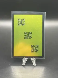 Lorcana QR Code Discard Error Shiny Foil Card - Whispers In The Well - Image 1