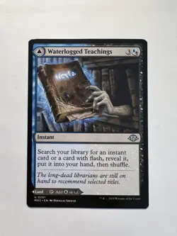 Waterlogged Teachings / Inundated Archive - MTG Modern Horizons 3 - NM - Image 1