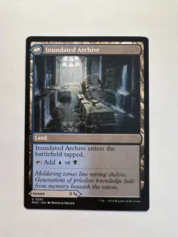 Waterlogged Teachings / Inundated Archive - MTG Modern Horizons 3 - NM - Image 2
