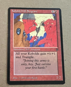 Kobold Drill Sergeant - Legends - MTG - Magic the Gathering - Image 1
