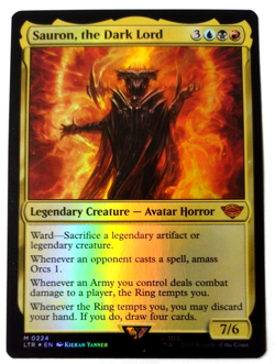 Sauron, the Dark Lord - Universes Beyond: LTR (FOIL) - EN - M 0224 - Image 1