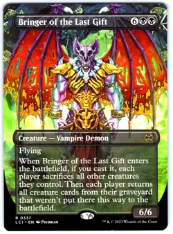 MTG Bringer of the Last Gift 337 Borderless Lost Caverns of Ixalan - Image 1