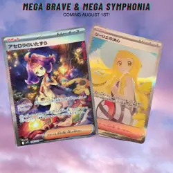 Mega Symphonia Booster Box Factory Sealed EX Pokemon M1S Mega New Game Cards - Image 3
