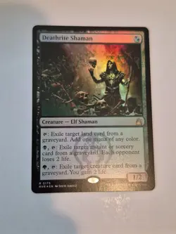 1x MTG English Deathrite Shaman Foil Ravnica Remastered 175 NM x1 - Image 1